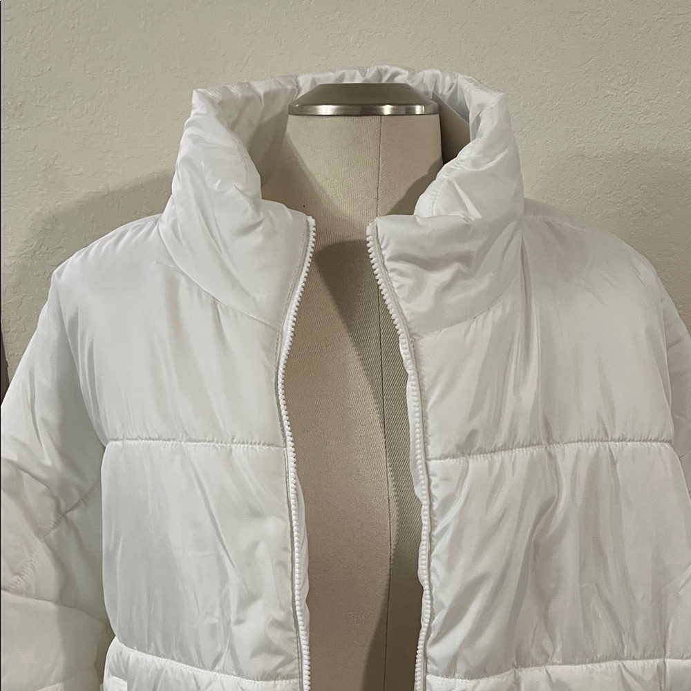 Abound White Puffer Jacket - Picture 3 of 8